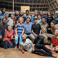 Sadhana Forest is very environmentally councious community providing deforestation in the area, "engineering compassion" through their vegan values. Great place to visit/volunteer! at Sadhana Forest Seva Kitchen in Auroville
