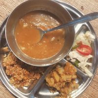 so good vegan foods  at Sadhana Forest Seva Kitchen in Auroville