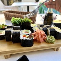 Vegan sushi set  at Sushi Han in Brasov