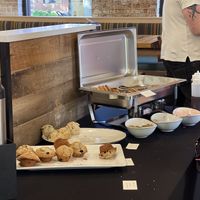 Setup for a private party, which I retrained myself from eating! All v/gf  at NU Kitchen in Newburyport