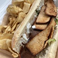 blt with tofu bacon and lemon mayo 🌱  at NU Kitchen in Newburyport