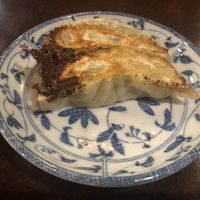 Gyoza (sorry, I ate 1 😂)  at Heianraku in Takayama