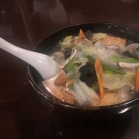 Vegetable ramen  at Heianraku in Takayama