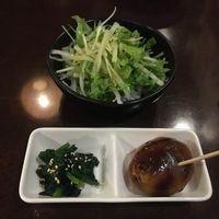 Appetizers at Heianraku in Takayama