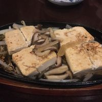Yaki tofu at Heianraku in Takayama