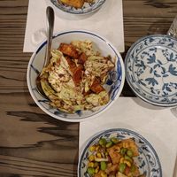 Tofu and cabbage at Heianraku in Takayama