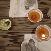 Set Menu Black sesame pudding dessert at Heianraku in Takayama