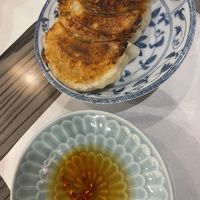 Veggie gyoza, bloody delish!   at Heianraku in Takayama