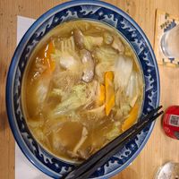 Curry ramen at Heianraku in Takayama