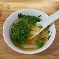 Vege soup at Heianraku in Takayama