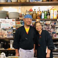 Kindly staff at Heianraku in Takayama