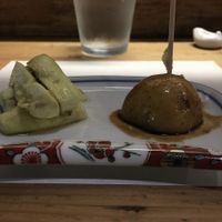 Apetiser. Yummy. at Heianraku in Takayama