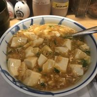 mapo tofu  at Heianraku in Takayama