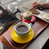 Very good coffee and cakes !  at Valkyrjan Bistro & Bar in Reykjavik