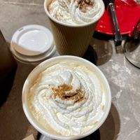 Mocha and latte   at Valkyrjan Bistro & Bar in Reykjavik