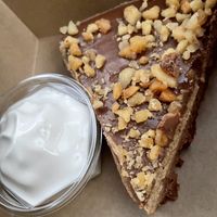 Snickers cake   at Valkyrjan Bistro & Bar in Reykjavik