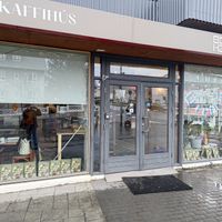 Outside at Valkyrjan Bistro & Bar in Reykjavik