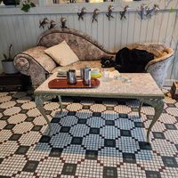 The comfiest seating for breakfast at Valkyrjan Bistro & Bar in Reykjavik