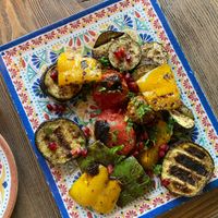 Grilled vegetables | warzywa grillowane at Kaslik in Kazimierz Dolny