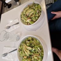 Caesar salad at Pink Carrot in Boston