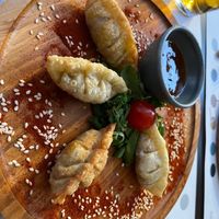 Vegan dumplings (starter)  at BAZA Food & Bar in Split