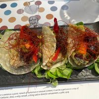 Tacos (served cold)  at BAZA Food & Bar in Split