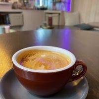 Flat White with oat milk   at OA Coffeeshop in Tallinn