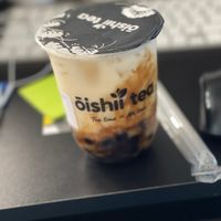 Fresh Taro Tea - Veganized at Oishii Tea in Brampton