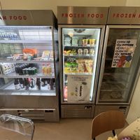 Some groceries and liquids   at Cosmos Grocery Cafe in Seoul