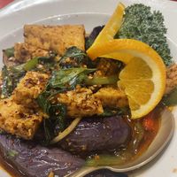 Spicy tofu eggplant   at Nicky's Thai Kitchen in Pittsburgh