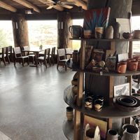 Interior  at Kiva Koffeehouse in Escalante
