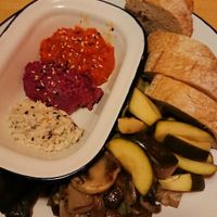 Small plate at EmmaPea Vegan Food and Bar in Berlin