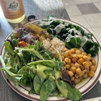 The day's plate at Himalaya Vegan in Sacramento