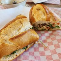 Bahn mi at Himalaya Vegan in Sacramento