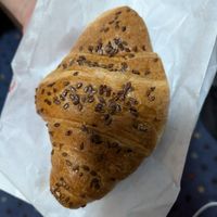 Croissant with fruit jam filling at Cafè Matteotti in Olbia