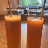 Carrot with Orange Juice and Carrot with Apple Juice  at CHAYFOOD in Hanoi