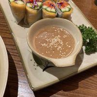 5 colour spring rolls, quite tasty  at CHAYFOOD in Hanoi