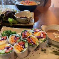 5 color spring rolls  at CHAYFOOD in Hanoi