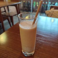 Cashew brown rice drink 💖 at CHAYFOOD in Hanoi