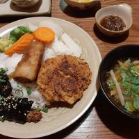 VN rice set! at CHAYFOOD in Hanoi