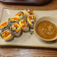 Fresh spring rolls at CHAYFOOD in Hanoi