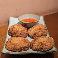 Vegan Mushroom Tofu Pancake at CHAYFOOD in Hanoi