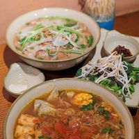 Vegan Hanoi-Style Bun Rieu, Pan-Fried Mushroom Pho at CHAYFOOD in Hanoi