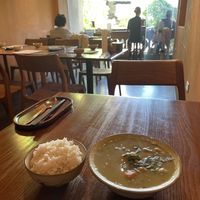 Vegan Thai Curry with rice   at CHAYFOOD in Hanoi