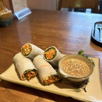 Fresh springrolls  at CHAYFOOD in Hanoi