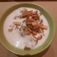 Cold pulm soup at CHAYFOOD in Hanoi