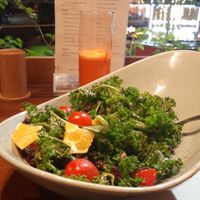 Kale salad at CHAYFOOD in Hanoi