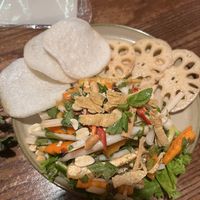 Lotus salad  at CHAYFOOD in Hanoi