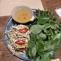 I forget what this is called but you hand wrap these rolls and the flavors were out of this world!  at CHAYFOOD in Hanoi