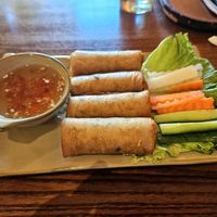 Fried spring rolls at CHAYFOOD in Hanoi